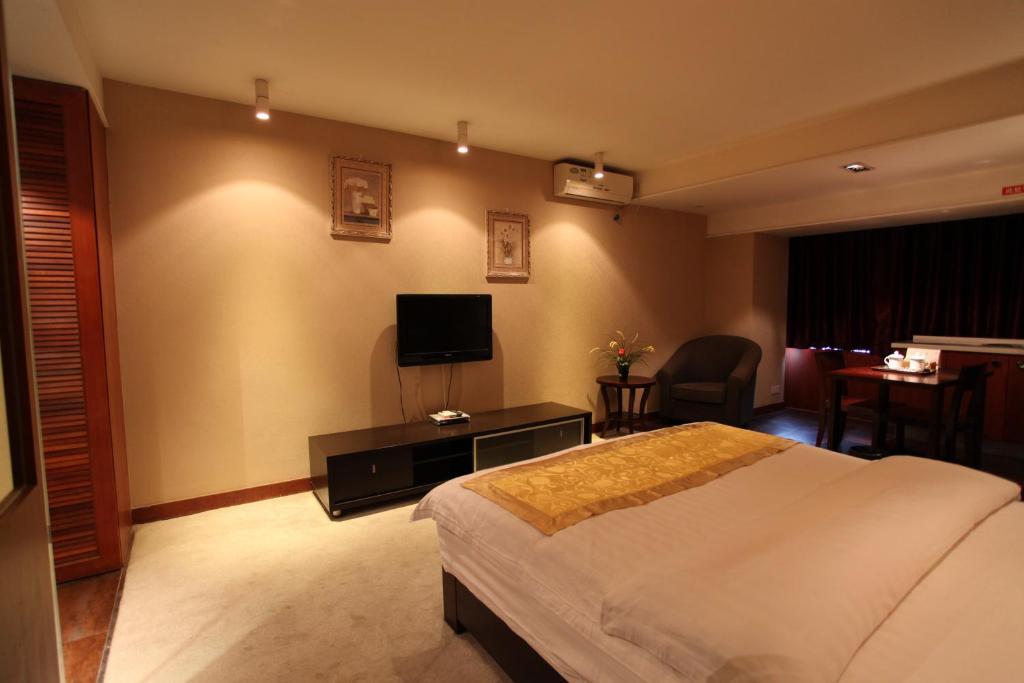 Chengdu Comma Apartment Hotel - Xinian Branch Oda fotoğraf